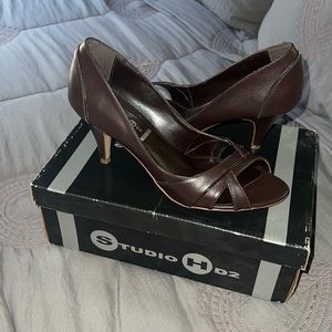 Brown Studio HD2 heels